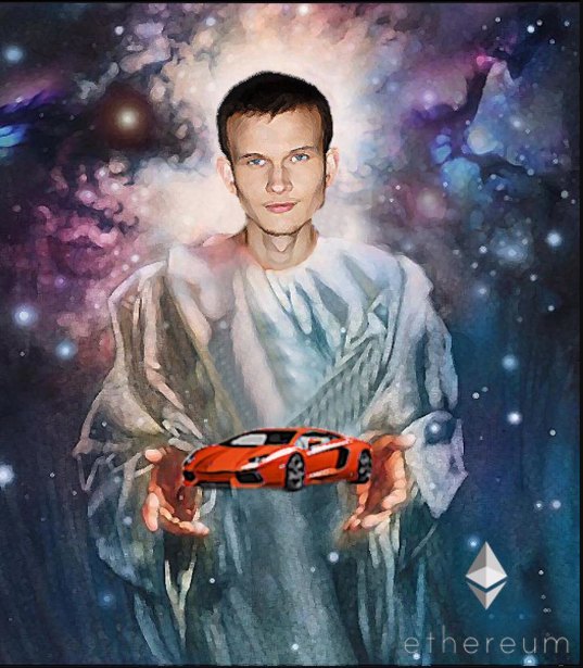 Vitalik Buterin 的以太坊兰博基尼迷因